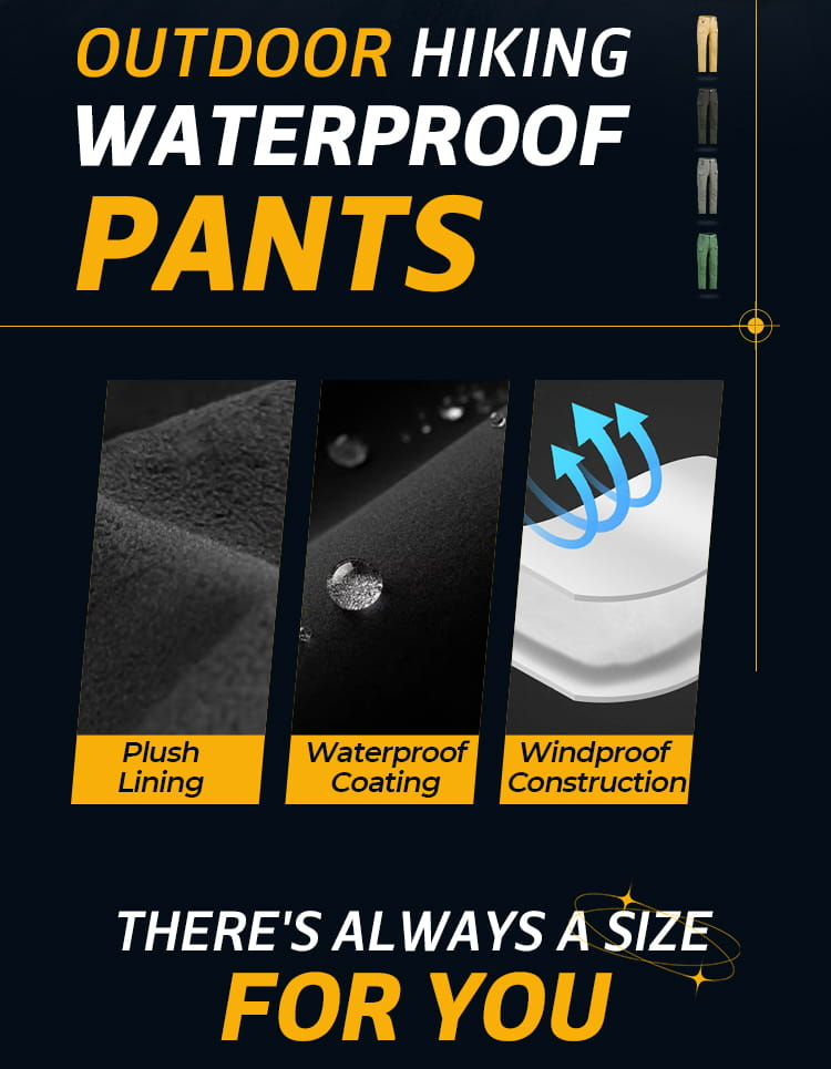 ⏳LAST DAY SALE 46% OFF!🔥Men's Windproof & Warm Outdoor Military Tactical Pants